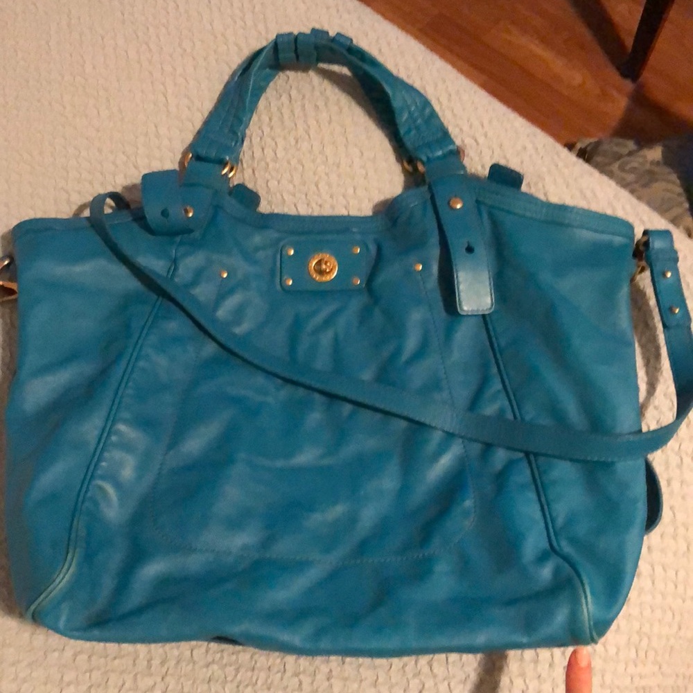 Blue Marc Jacobs Hobo Bag